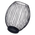 thumbnail image 3 of TABLETREANDS Soporte Para Velas De Hierro Forjado Negro Decorativo Para En Hogar Y Eventos, 3 of 8