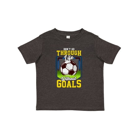 

Inktastic Soccer Funny Goals Gift Toddler Boy or Toddler Girl T-Shirt
