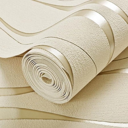 3D Wallpaper Curved Stripes