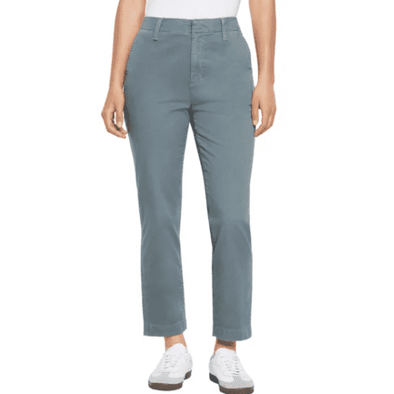 GAP Women's Slim Ankle Pants, Blue, 16