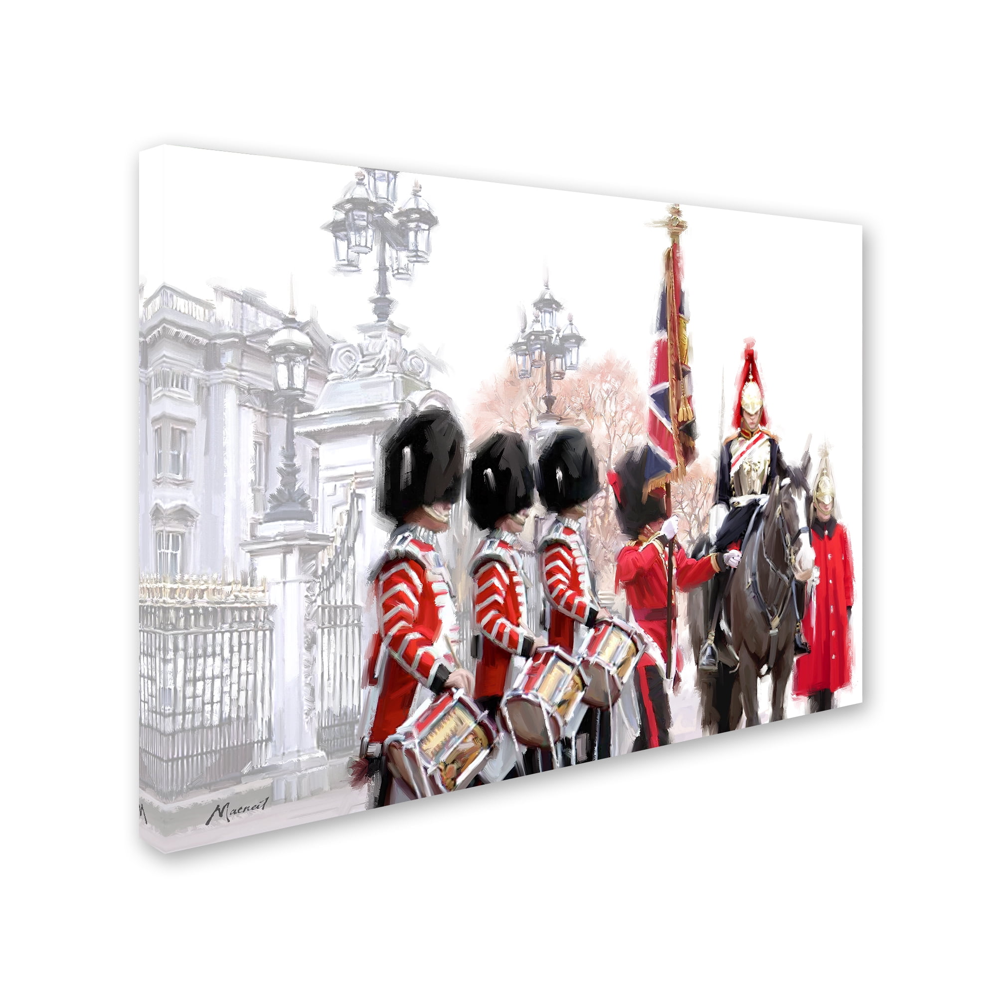 The Macneil Studio 'Changing Of The Guard' Canvas Art