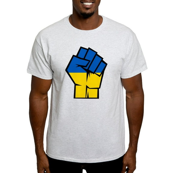 CafePress - Stand With Ukraine T Shirt - Men's Classic Graphic T-Shirt