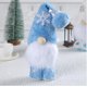 thumbnail image 4 of Ornamentos de Navidad Blancos Navidad sin Rostro Estación de Muñeca Decoración de Copos de Nieve Ventana de Escritorio Enano Decoración de Navidad Decoraciones de Navidad de Gnome, 4 of 5