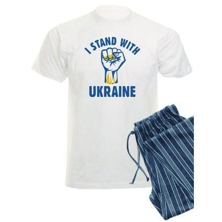 

CafePress - I Stand With Ukraine - Men s Light Pajamas