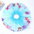 thumbnail image 4 of Efsteb Princess Girls Tutu Skirt Cute Layered A-Line Tulle Skirt Princess Dance Dress (Light Blue,3 Years), 4 of 4