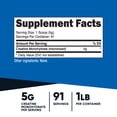 thumbnail image 5 of Nutricost Creatine Monohydrate Powder UF (1 lb, 91 Servings) | Amino Acid Supplement for Men and Women, 5 of 5