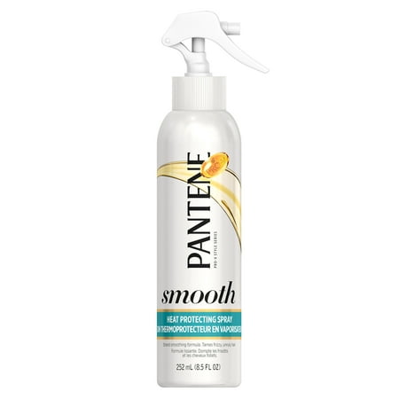 Pantene Smooth and Sleek Heat Protecting Spray 8.5 fl (Best Product To Protect Hair From Heat Styling)