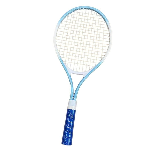 lacooooppia Tennis Racket Tennis Equipment Practical High Strength Nylon Strings Tennis Racquet for Park Recreational Garden Outdoor Game Blue