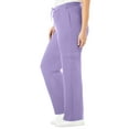 thumbnail image 3 of Woman Within Plus Size Tall Better-Fleece Pull-On Cargo Sweatpants, 3 of 3