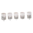 thumbnail image 2 of 5 Pack E27 to E14 Lamp Socket Converters Cfl S Screw Adapter with Extendable Bulb Base, 2 of 5