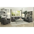 thumbnail image 7 of ACME Laurissa Sofa w/4 Pillows in Light Charcoal Linen 52405, 7 of 7