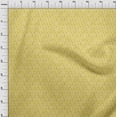 thumbnail image 3 of oneOone Cotton Poplin Yellow Fabric Leaves,Floral & Triangle Geometric Sewing Fabric By The Yard Printed Diy Clothing Sewing Supplies 56 Inch Wide, 3 of 4