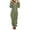 Green-02, variant on Perfectbot Women's Fleece Sherpa Hooded Pajamas - Warm Zipper One Piece Romper Sleepwear, Polka Dot Loungewear