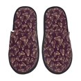 thumbnail image 1 of Fotbe Beautiful Purple Butterflies Pantuflas Peludas para Mujer con Estampado, Zapatillas de Peluche, Zapatos de Invierno para Casa, Uso Interior y Exterior-Large, 1 of 8