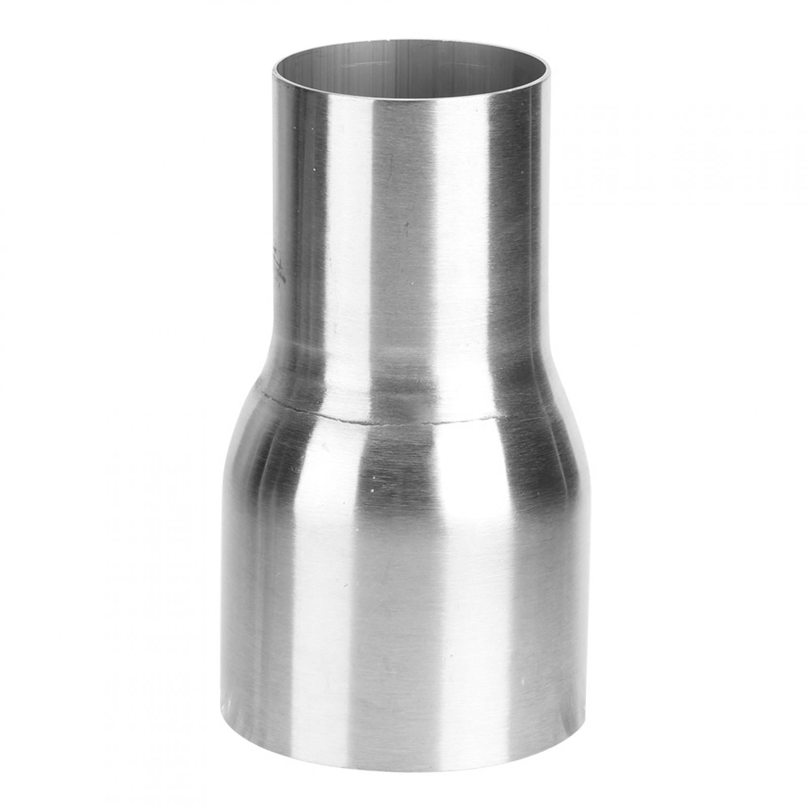 Exhaust Pipe Adapter,Universal Stainless Steel Exhaust Pipe Connector Tube Adapter Reducer Modified Part 63-76MM 