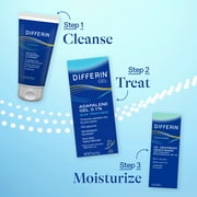 Differin Acne Treatment Gel for Face with 0.1% Adapalene, Prescription-Strength Retinoid Clears & Prevents Acne, Fragrance-Free, 15g Pump ​