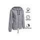 thumbnail image 4 of Txlixc - Chaqueta impermeable para mujer, cortavientos con capucha para exteriores con cordón ajustable Txlixc  Estilo de ocio, 4 of 6