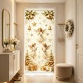 thumbnail image 4 of Christmas Moisture-resistant and Stain-resistant Door Cover, 72x36 Inch Angel Banner Ornament for Holiday Indoor Outdoor Party Decoration (Beige), 4 of 5