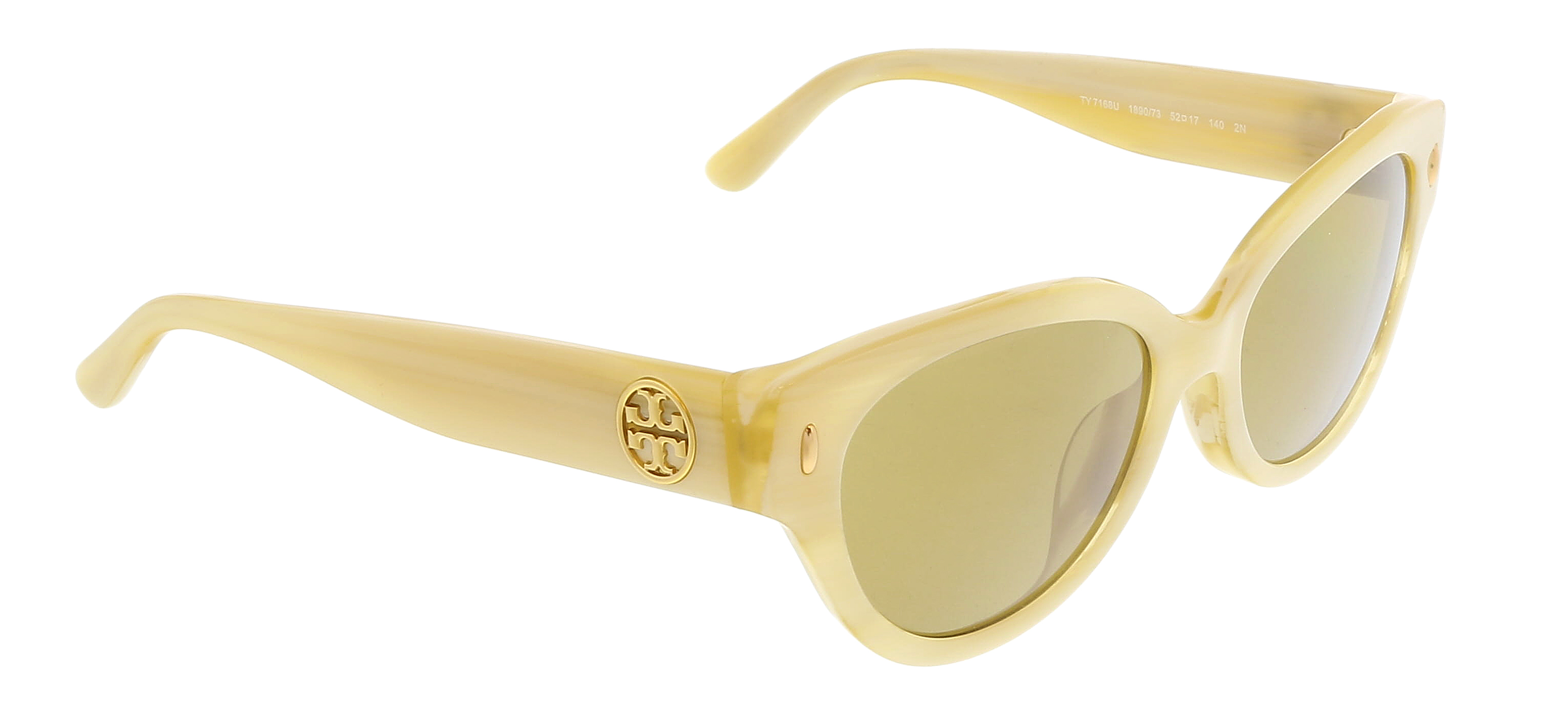 Tory Burch Womens Cat-Eye Sunglasses, Black Plastic Frame  display picture 2