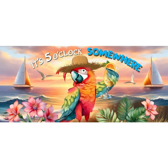 Briarwood Lane Sunset Parrot Mini Mat