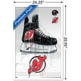 thumbnail image 3 of NHL New Jersey Devils - Drip Skate 21 Wall Poster, 22.375" x 34", Framed, 3 of 3