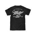 thumbnail image 3 of Tee Luv Men's Miller High Life Front and Back Faded Beer Logo T-Shirt (XXL), 3 of 8