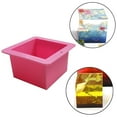 thumbnail image 6 of Square Cube Resin Cube Silicone for Craft Making Silicone Clear Candle Making, 6 of 11
