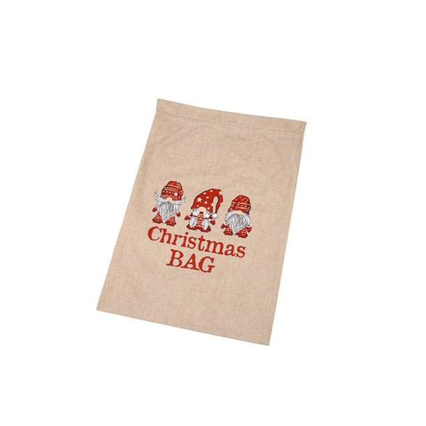 Bolsa de regalo de Navidad con cordón, multiusos, gran capacidad, para guardar juguetes