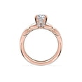 thumbnail image 2 of 2.15 Carat Stunning Cushion Cut Moissanite Diamond (D/VVS1) Anniversary Ring for Women Solid 14K Rose Gold Size 8.5 by Diamond-Capitals, 2 of 8