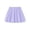Purple, variant on Big Girls Bubble Skort - Balloon High Waisted Skirt Puffy Hem Summer Trendy Purple Bottom Size 14