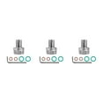 thumbnail image 3 of Youkk Stainless Steel Self Tapping Oil Plug For Durable And Rust-resistant Solutions Thread Repair Kit M18.1X1.5 3Set, 3 of 6