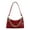 Red, variant on Amvlyk One Shoulder Crossbody Bag Leather Large Capacity Multi Compartment Women Bag