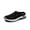 Black, variant on 1 Pairs Women's breathable woven walking shoes,Women's mesh slippers styles, lightweight, and non-slip athletic shoes, upgraded comfortable insole.