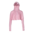 thumbnail image 2 of Abrigo A Prueba De Sol Anti-UV Para Mujer Chaqueta Fina Con Capucha Transpirable Secado Rápido Rosa Sunnimix Abrigo anti-UV para mujer, 2 of 8