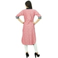 thumbnail image 4 of Bimba Women Printed Rayon Collar Neck Kurti Designer Ladies Kurta Tunic With Pockets, 4 of 7
