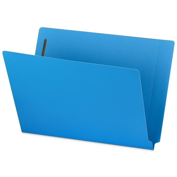 Staples Classification Folder 3/4" Expansion Letter Size Blue 50/Box (ST62547)