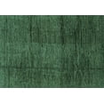 thumbnail image 1 of Ahgly Company Indoor Rectangle Abstract Turquoise Blue Modern Area Rugs, 4' x 6', 1 of 4