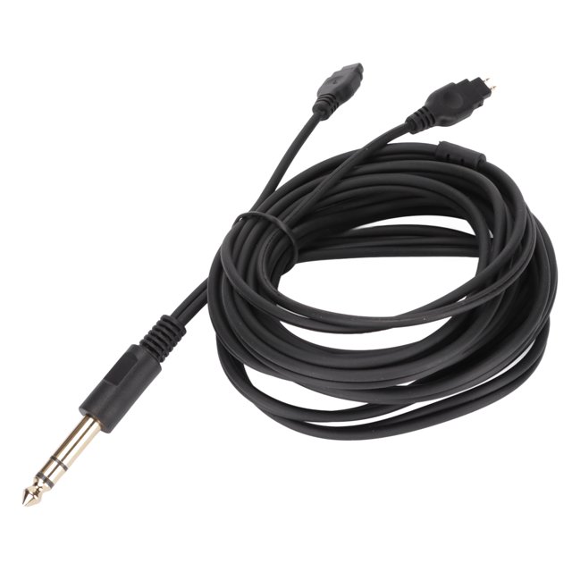 Headphone Wire, Headphone Cable 3meters/3.3yd 6.35mm Plug For HD600