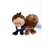 Hallmark Better Together Star Wars Han Solo and Chewbacca Magnetic Plush New