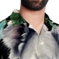 thumbnail image 5 of Koala Men's Casual Short Sleeve Button Down Shirts - Printed Summer Beach Tops for Men and Women, 5 of 6