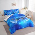 thumbnail image 3 of Homewish Dreamy Blue 7 Pieces Bedding Comforter Set,Game Console Full Bedding Set,Gamer Gaming Fitted Sheet Flat Sheet For Boys,Breathable Bedroom Decorative Reversible, 3 of 8