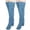 Sky Blue 1, variant on HAiming 2 Pairs Thigh High Socks for Women and Men Fleece Comfy Thermal Casual Soft Warm Leg Socks Winter Loungewear Socks