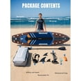 thumbnail image 2 of HLDIRECT 11'6" x 35" Inflatable Stand Up Paddle Board with Seat, Extra Long & Wide SUP Board, Non-Slip Stable Deck for Adults & Youth, 2 of 8
