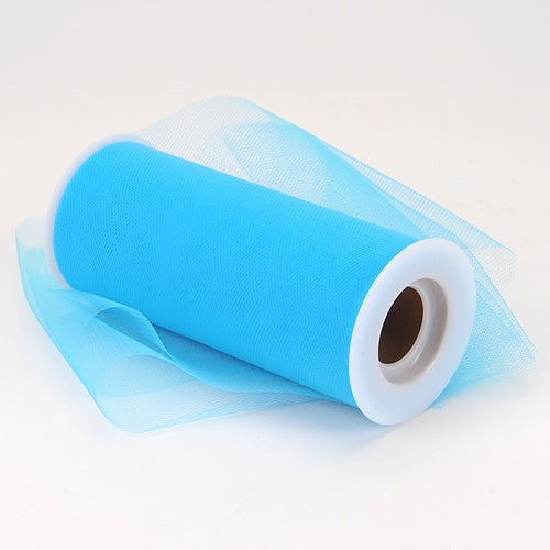 Turquoise - Premium Tulle Fabric ( 6 Inch | 25 Yards )