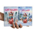 thumbnail image 3 of Hello Welcome Winter The Ski Basenji Snowy Day Travel Passport Wallet African Barkless Dog Lover PU Leather Passport Holder Cover - 13013, 3 of 5