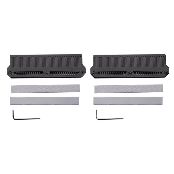 2X DDR4 DDR5 Memoria RAM Disipador de Enfriador Chaleco de Enfriamiento de Memoria Radiador de Aluminio con Conductor de de Grasa de Silicona de 9 W, Negro