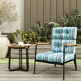 thumbnail image 2 of 45x22 in'' Outdoor High Back Patio Chair Cushion,Solid Waterproof Patio Chair Cushions,Patio Seating Cushions Set, 2 of 6