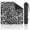 Color 2, variant on Mahjong Mat 31.5" x 31.5" leopard repeating seamless monochrome black white Non-Slip Noise Reduction American Mahjong Tiles Table Cover for Dominoes Poker Card Board Games Gift