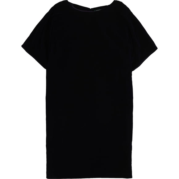 Ralph Lauren Vestido acampanado con espalda abierta para mujer, Púrpura, 12