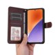 thumbnail image 3 of Compatible For Xiaomi 15 Enkay Solid Color Pu Leather Case Wallet Shockproof Phone Cover With Screen Film, 3 of 5